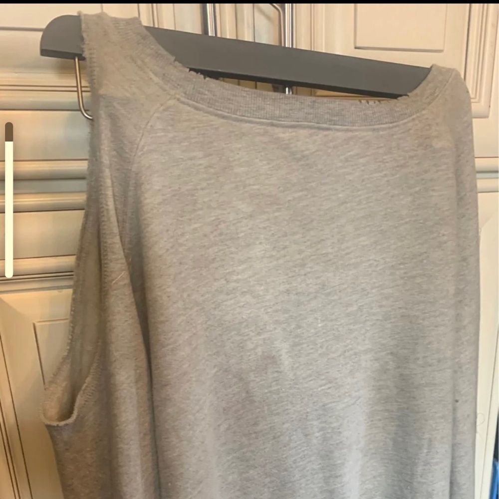 Pam and gela sweatshirt left shoulder open Sweatshirt 12-14
